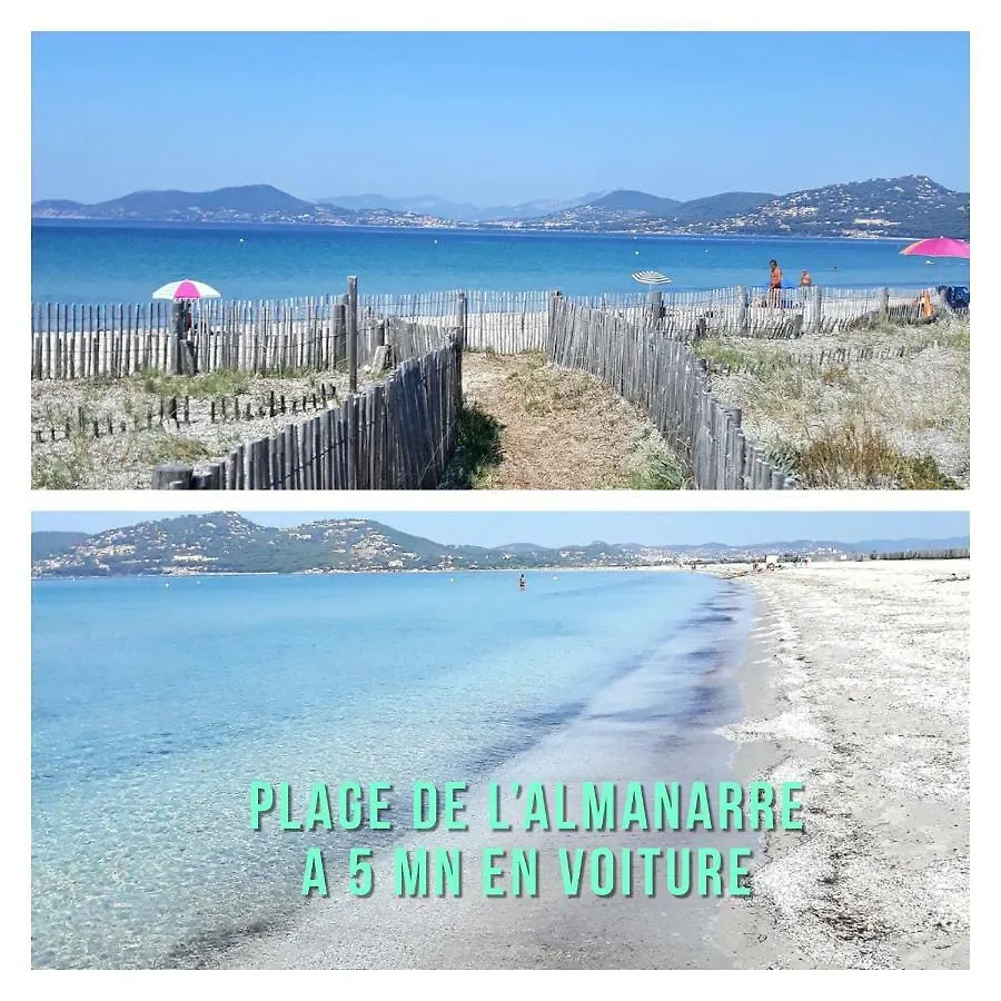 Апартаменты Studio Port D'Hyeres Vue Mer Et Iles De Porquerolles Et Port-Cros