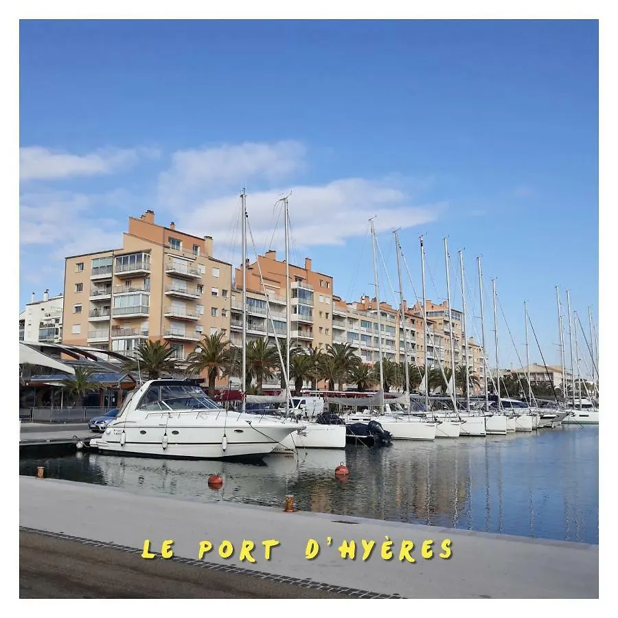 Studio Port D'Hyeres Vue Mer Et Iles De Porquerolles Et Port-Cros 0*, Йер Франция